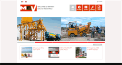 Desktop Screenshot of mev-srl.it